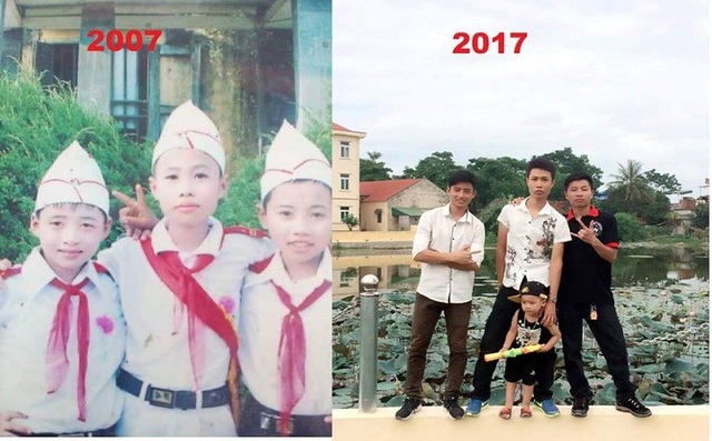 Dân mạng rần rần khoe ảnh nhóm “ngày ấy và bây giờ” - 16
Ảnh: Nguyễn Đình Đức