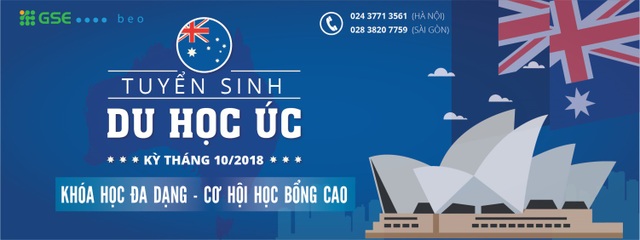 Danh sách học bổng du học Úc kỳ nhập học tháng 10/2018 - 1 Danh sách học bổng du học Úc kỳ nhập học tháng 10/2018 - 1