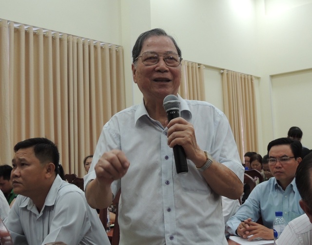 Giáo dục TPHCM: Chạy trường bớt “nóng”, lo lắng về lạm thu - 1
Ông Nguyễn Hữu Danh, Phó Chủ tịch Hội cựu giáo chức TPHCM.