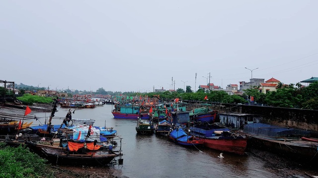 Hải Phòng, Nam Định hối hả chống bão - 2 Tàu thuyền đã về neo đậu an toàn tại khu tránh trú thuộc phường Ngọc Hải, Đồ Sơn