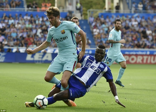 Barcelona từng thắng Alaves ở chung kết Cúp Nhà vua năm 2017