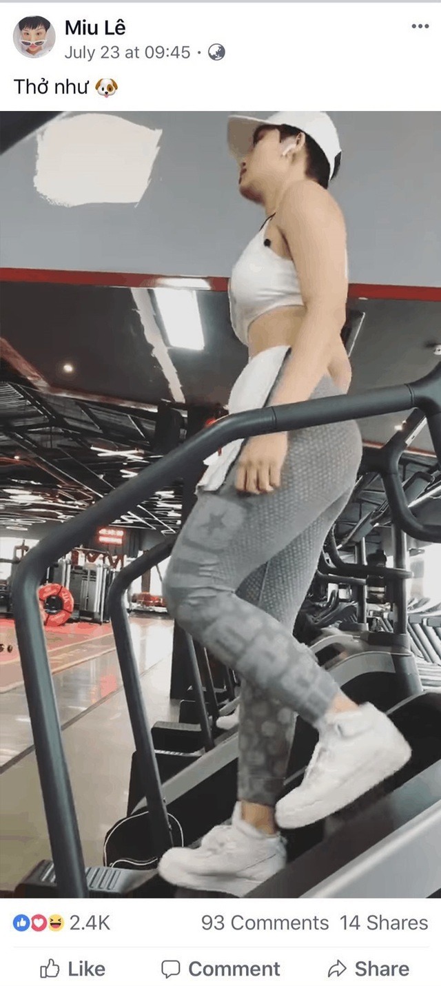 Nghi vấn Miu Lê luyện tập thể lực để chuẩn bị cho "cuộc chơi lớn" - 1 Nghi vấn Miu Lê luyện tập thể lực để chuẩn bị cho "cuộc chơi lớn" - 1