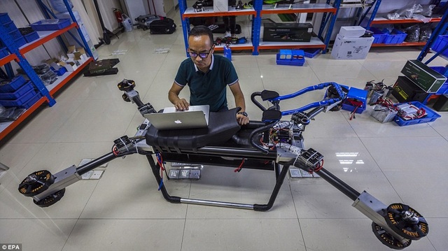 Scooter bay của nhà phát minh Trung Quốc giá chưa đến 170 triệu đồng - 7 Scooter bay của nhà phát minh Trung Quốc giá chưa đến 170 triệu đồng - 7