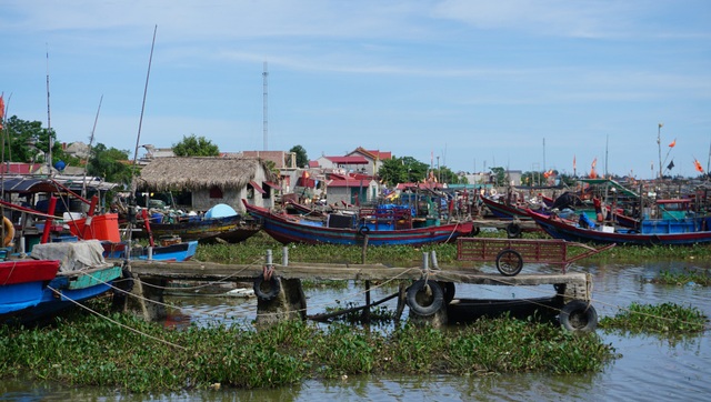 Xã chia lô trên sông cho dân thuê, xây dựng trái phép - 3 UBND xã Quảng Nham ngang nhiên cắt sông, chia lô cho dân thuê.