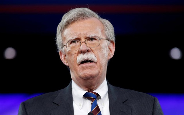 Mỹ nói Nga đang bị "mắc kẹt" ở Syria - 1 Cố vấn an ninh quốc gia Mỹ John Bolton (Ảnh: Reuters)