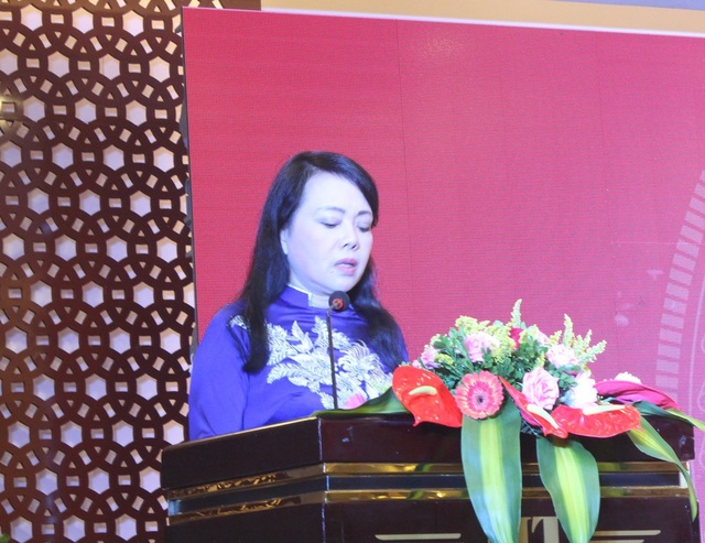Cần minh bạch đấu thầu vật tư y tế để phòng chống tham nhũng - 1 Bộ trưởng Nguyễn Thị Kim Tiến phát biểu tại Hội nghị