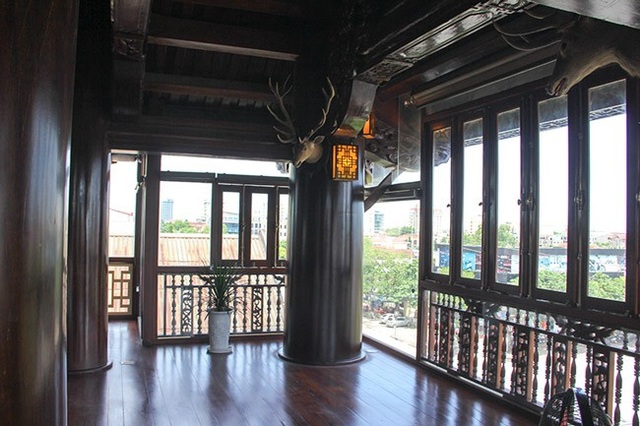 Ngôi nhà gỗ độc nhất vô nhị của ông lão 73 tuổi tại Hà Tĩnh - 19
Một góc tầng 5 của ngôi nhà.