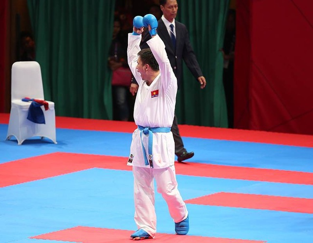 Kết quả thi đấu Asiad 2018 ngày 25/8: Karate giành HCB, Tú Chinh vào bán kết - 19
Niềm vui chiến thắng của Minh Phụng