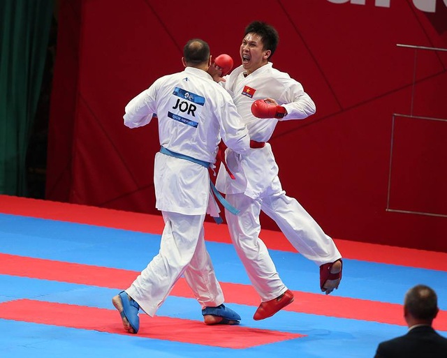 Kết quả thi đấu Asiad 2018 ngày 25/8: Karate giành HCB, Tú Chinh vào bán kết - 16 Kết quả thi đấu Asiad 2018 ngày 25/8: Karate giành HCB, Tú Chinh vào bán kết - 16
