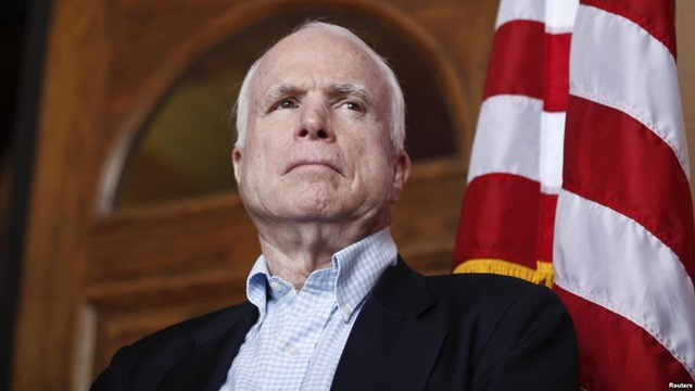 Khởi động chương trình McCain/Kerry nhằm tôn vinh Thượng nghị sĩ John McCain - 1
Thượng nghị sĩ John McCain (Ảnh: Reuters)