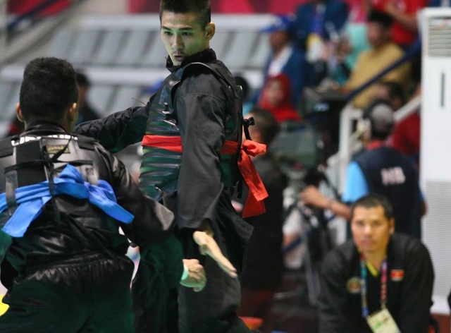 Kết quả thi đấu Asiad 2018 ngày 26/8: Pencak Silat thăng hoa, Tú Chinh bị loại - 17
Võ sỹ Phạm Tuấn Anh đã giành HCĐ Pencak Silat