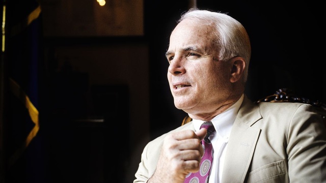 Bức thư “trải lòng” cuối cùng của ông John McCain gửi người dân Mỹ - 1 Thượng nghị sĩ John McCain (Ảnh: AFP)