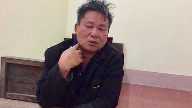 Nguyễn Viết Lộc lúc bị bắt