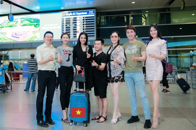 Hoa khôi Khả Hân lên đường thi Hoa hậu Việt Nam Thế giới 2018 - 2 Hoa khôi Khả Hân lên đường thi Hoa hậu Việt Nam Thế giới 2018 - 2