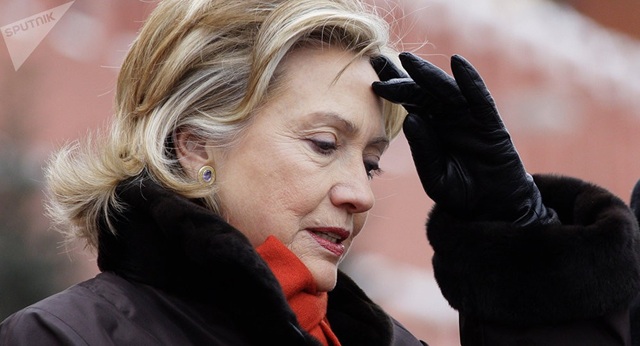 Báo Mỹ: Trung Quốc tấn công thư điện tử cá nhân của bà Hillary Clinton - 1 Cựu Ngoại trưởng Mỹ Hillary Clinton (Ảnh: Sputnik)
