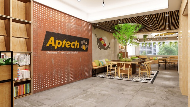 Aptech đạt Cúp Vàng Đơn vị Đào tạo CNTT hàng đầu Việt Nam năm 2018 - 2
Không gian học tập tràn đầy cảm hứng tại APTECH.