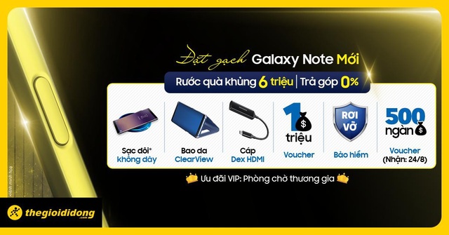 Chưa cần thông tin chính thức, nhiều người vẫn mạnh tay "đặt gạch” Note mới - 1 Giá bán dự kiến của 2 phiên bản 128GB và 512GB lần lượt là 24,49 và 29,49 triệu đồng