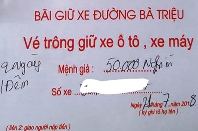 Bị phạt hơn 20 triệu đồng vì thu vé xe không đúng quy định - 3 Nhiều đơn vị trông giữ xe bị xử phạt vi phạm hành chính vì không thực hiện theo quy định