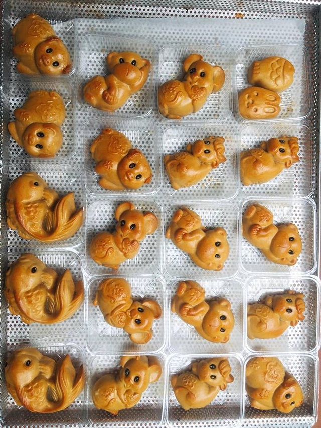 Mê mẩn với những bánh trung thu mini hình con thú ngộ nghĩnh - 4 Mê mẩn với những bánh trung thu mini hình con thú ngộ nghĩnh - 4
