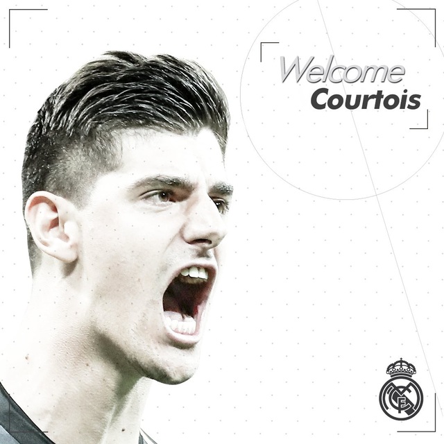 Real Madrid chính thức sở hữu thủ thành Courtois - 1
Courtois chính thức chuyển tới khoác áo Real Madrid