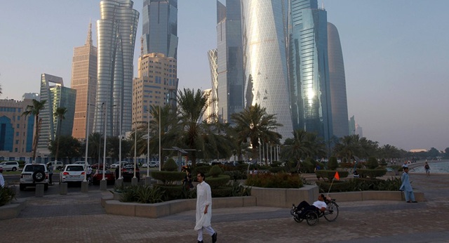 Ả-rập Xê-út tính đào kênh cô lập, xây bãi thải hạt nhân gần Qatar? - 1 Thủ đô Doha, Qatar (Ảnh: Reuters)
