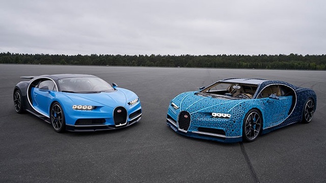 Siêu xe Bugatti Chiron ráp bằng LEGO có thể lăn bánh như xe thật - 12 Chiếc siêu xe của LEGO bên cạnh chiếc Bugatti Chiron thực thụ
