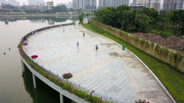 Toàn cảnh lá phổi xanh 130.000 m2 mới hoạt động ở Hà Nội - 10 Toàn cảnh lá phổi xanh 130.000 m2 mới hoạt động ở Hà Nội - 10