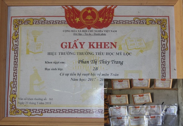 Ba đứa trẻ mồ côi bố cầu mong mẹ khỏi bệnh để được... tới trường - 6 Hoàn cảnh quá éo le nhưng chị em Thùy Linh lại có thành tích học tập vượt bậc.