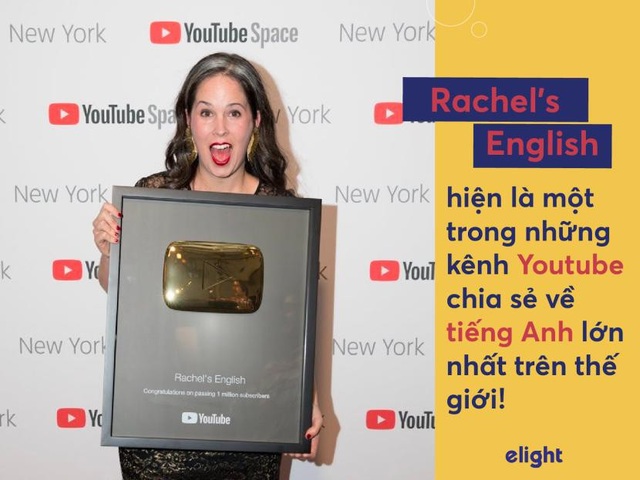 Học tiếng Anh: Cách phát âm chuẩn như người bản ngữ của "cô giáo youtube" Rachel - 1 Học tiếng Anh: Cách phát âm chuẩn như người bản ngữ của "cô giáo youtube" Rachel - 1