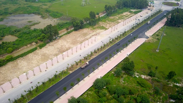 Ngắm từ trên cao tuyến đường 5.000 tỷ nối bốn quận, huyện tại Hà Nội - 3 Điểm đầu tuyến đường giao đường Phúc La - Văn Phú (Kiến Hưng, Hà Đông), điểm cuối giao quốc lộ 1A, đoạn phía dưới cầu Giẽ (Châu Can, Phú Xuyên).