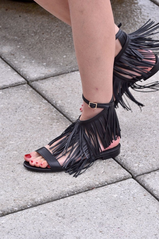 Những mẫu giày dép sành điệu tại tuần lễ thời trang New York - 7
Oscar de la Renta