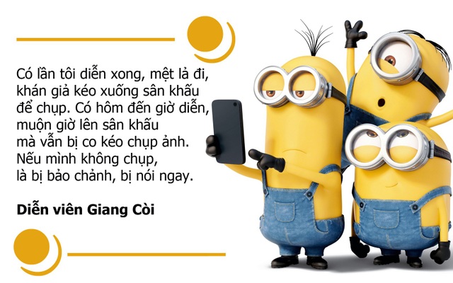 Nghệ sĩ “khốn khổ” vì chụp ảnh với fan, thực hư “Quỳnh búp bê” bị cắt cảnh - 4 Danh hài bị lột mũ áo, bị đòi nợ khi chụp hình với fan hâm mộ
Danh hài bị lột mũ áo, bị đòi nợ khi chụp hình với fan hâm mộ