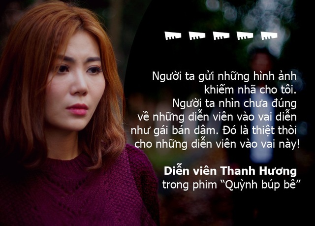 Nghệ sĩ “khốn khổ” vì chụp ảnh với fan, thực hư “Quỳnh búp bê” bị cắt cảnh - 8 Thanh Hương: “Tôi phát điên khi đóng vai cave trong Quỳnh búp bê”