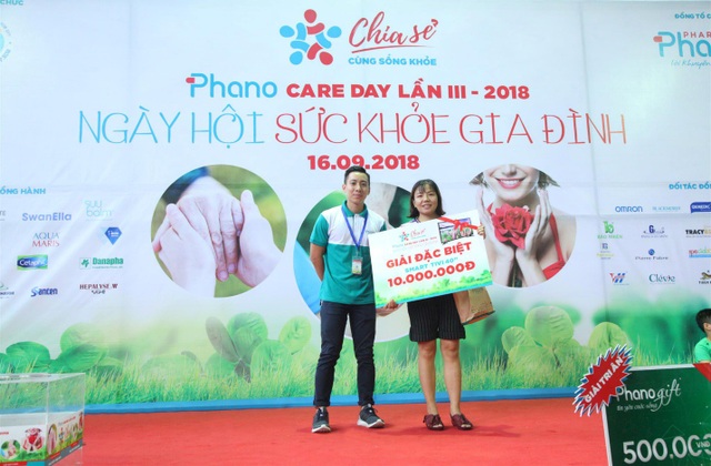 Tiếp nối thành công của ngày hội sức khỏe Phano Care lần 3 - 5 Khách hàng may mắn trong ngày hội