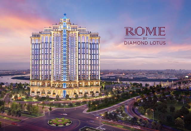 Làm căn hộ an toàn phòng cháy chữa cháy theo tiêu chuẩn Mỹ - 3 Dự án đầu tiên đánh dấu sự hợp tác này chính là Rome Diamond Lotus, tại khu đô thị Thủ Thiêm (Q.2).
