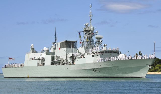 Tàu khu trục Hải quân Canada sắp thăm Đà Nẵng - 1 Tàu HMCS Calgary (Ảnh: Wikipedia)