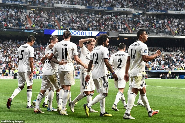 Real Madrid 3-0 AS Roma: Bale, Isco lập công - 13
Real Madrid đã thể hiện được bản lĩnh của nhà đương kim vô địch Champions League