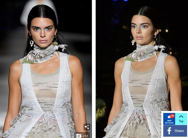 Em cô Kim - Kendall Jenner phủ sóng tuần lễ thời trang Milan