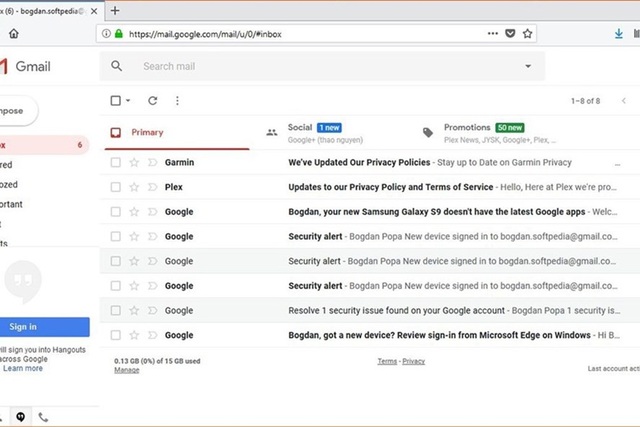 Gmail của người dùng vẫn bị quét: An toàn thông tin treo lơ lửng - 1