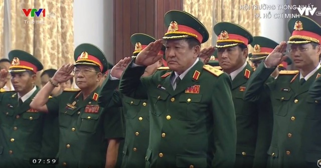 Lễ viếng Chủ tịch nước Trần Đại Quang - 9
Đoàn Quân khu 7 vào viếng tại TPHCM.