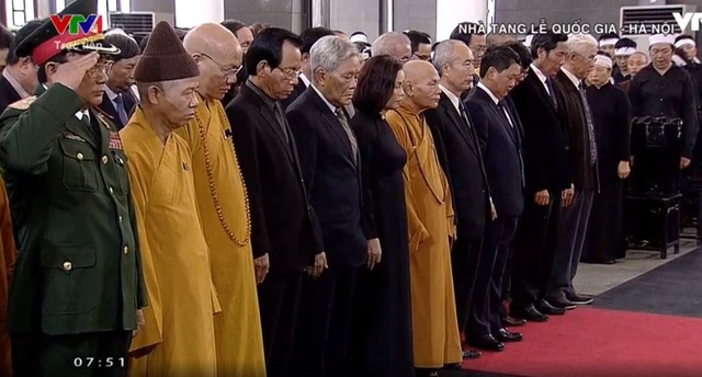 Lễ viếng Chủ tịch nước Trần Đại Quang - 13 Lễ viếng Chủ tịch nước Trần Đại Quang - 13