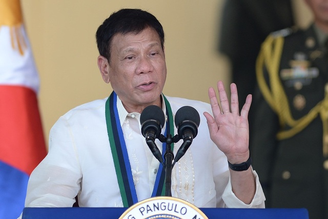 Tổng thống Rodrigo Duterte (Ảnh: AFP)