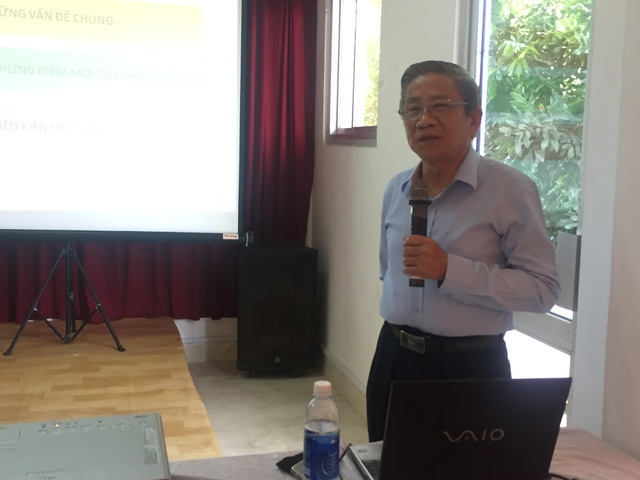 Chương trình giáo dục phổ thông mới sẽ được ban hành vào tháng 10 - 1 GS Nguyễn Minh Thuyết cung cấp các thông tin về việc biên soạn Chương trình giáo dục phổ thông mới