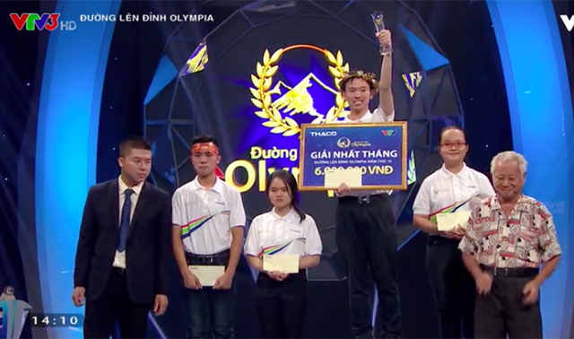 Nguyễn Hoàng Minh giành vòng nguyệt quế của cuộc thi Tháng 1 Quý 1