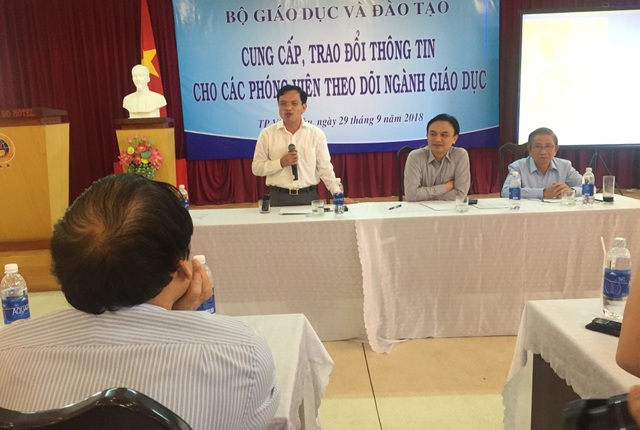 Thi THPT quốc gia: Không nên tiếp tục gọi là kỳ thi “2 trong 1” - 1 Ông Mai Văn Trinh khẳng định vai trò của các trường ĐH tham gia trong tổ chức kỳ thi THPT Quốc gia năm 2019 sẽ tăng lên