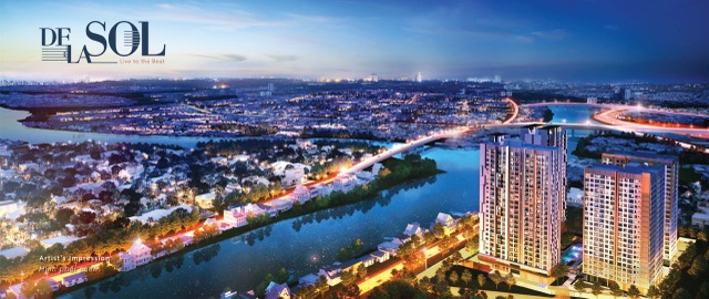 Đưa âm nhạc vào căn hộ - Xu hướng thiết kế hiện đại - 3 De La Sol sở hữu vị trí giao thoa 3 nhánh song đầy “nghệ thuật”