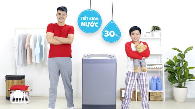 Mẹo tiết kiệm nước khi giặt máy trong mùa mưa - 3
Lồng giặt không lỗ tiết kiệm nước đến 30%
