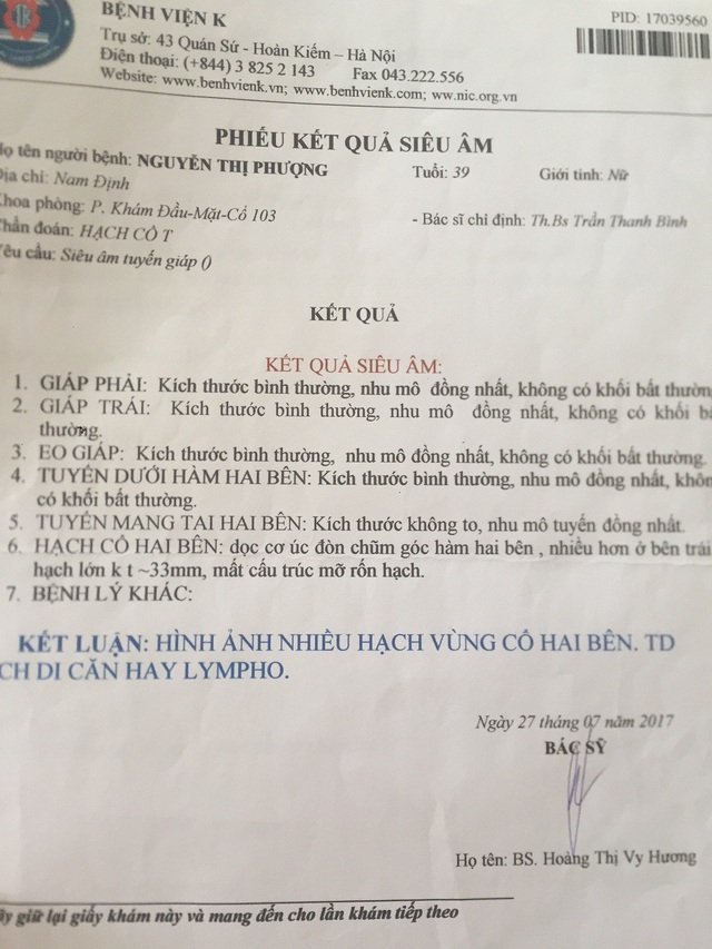 Bố tai nạn, mẹ ung thư, nam sinh lớp 10 có nguy cơ bỏ học - 6 Giấy xác nhận bệnh tật mới nhất của chị.