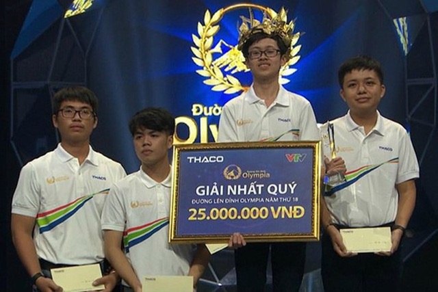 Giải thưởng Olympia: Quá bèo bọt so với gameshow - 1
Giá trị giải thưởng của Olympia so với gameshow quá bèo bọt. Ảnh: VTV