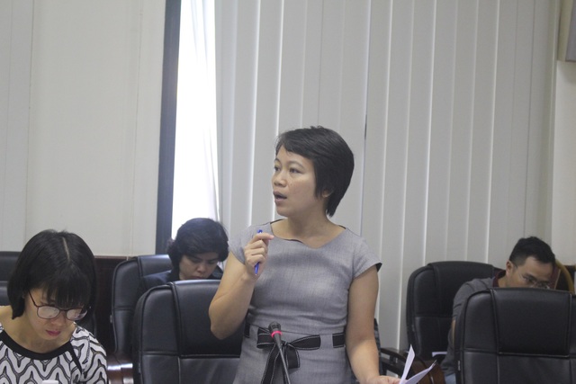 Doanh nghiệp đồ uống: “Tài trợ mà không được nói mình tài trợ thì khác gì áo gấm đi đêm” - 2
Bà Đào Thị Thu Hiền, đại diện Công ty Carlsberg Việt Nam phát biểu tại tọa đàm.